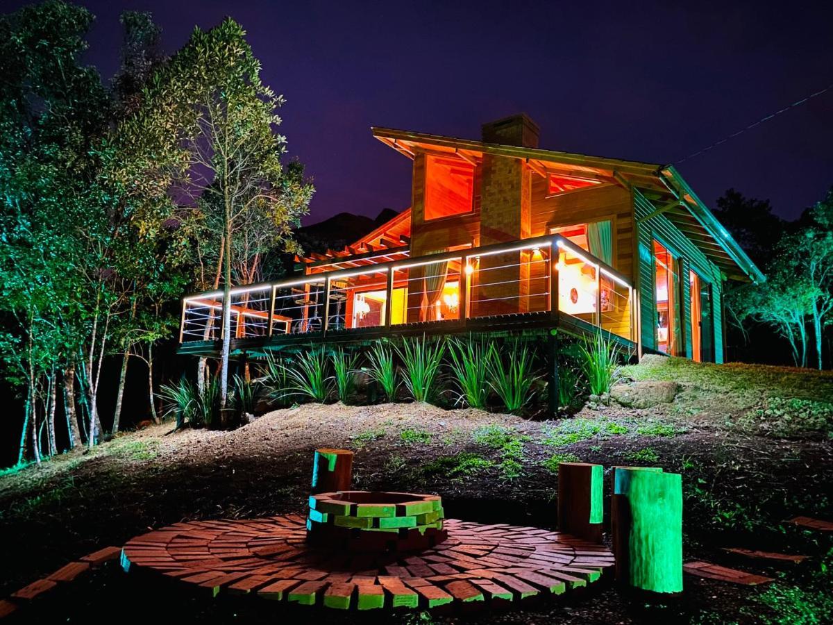 Romantica Na Serra Com Hidro, Lareira, Lagos E Trilhas Chalet *