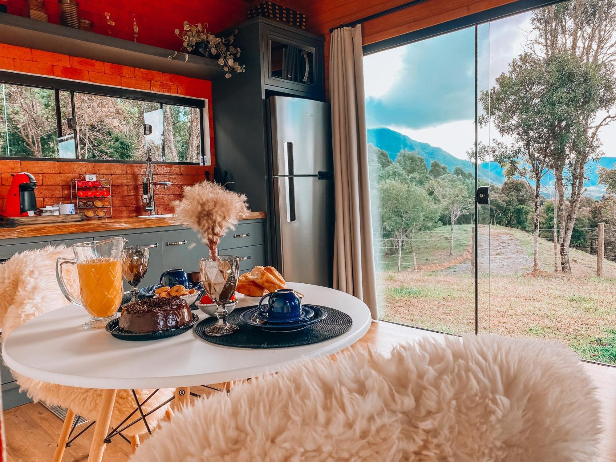 Chalet Romantica Na Serra Com Hidro, Lareira, Lagos E Trilhas Bom Retiro (Santa Catarina)
