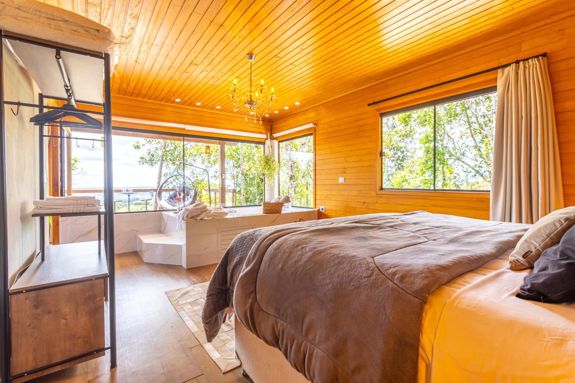 Romantica Na Serra Com Hidro, Lareira, Lagos E Trilhas Chalet Bom Retiro (Santa Catarina)