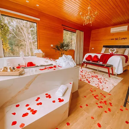 Cabana Romantica Na Serra Com Hidro, Lareira, Lagos E Trilhas Bom Retiro  Exterior photo