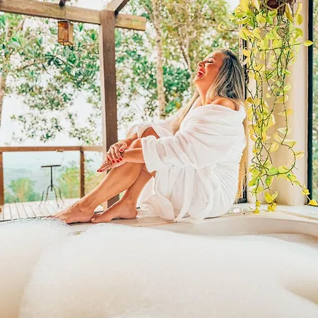 Cabana Romantica Na Serra Com Hidro, Lareira, Lagos E Trilhas Bom Retiro  Exterior photo