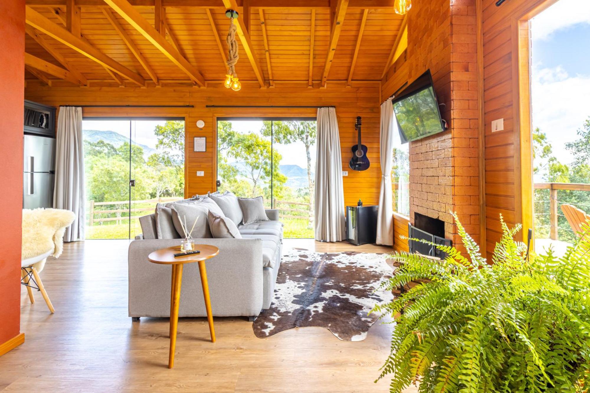 Romantica Na Serra Com Hidro, Lareira, Lagos E Trilhas Chalet